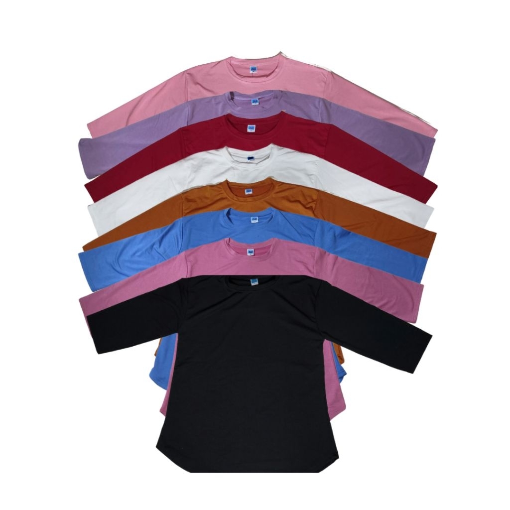 Kaos Polos Cewek XXL 7 Warna