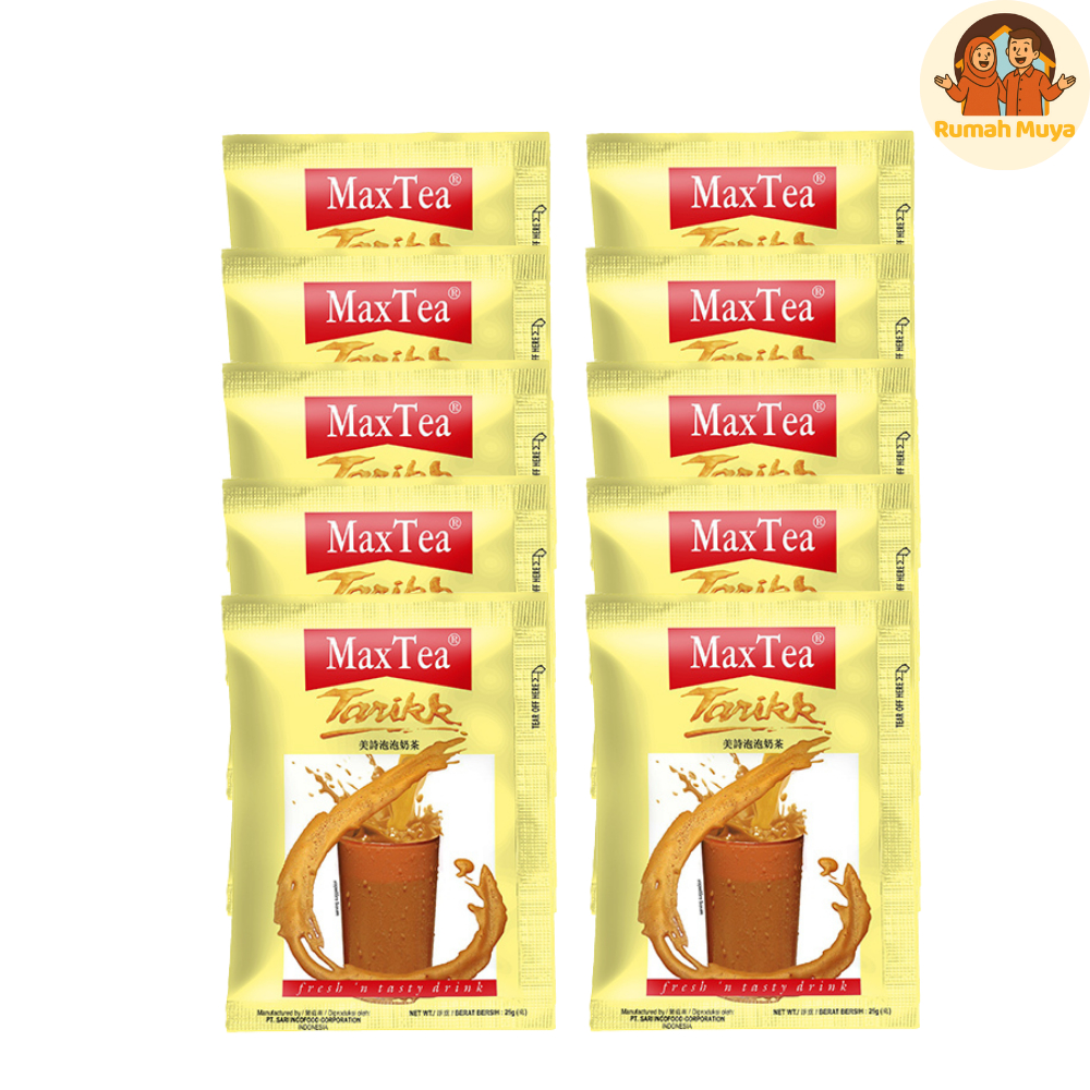 

Maxtea Teh Tarik Bubuk 10 sachet