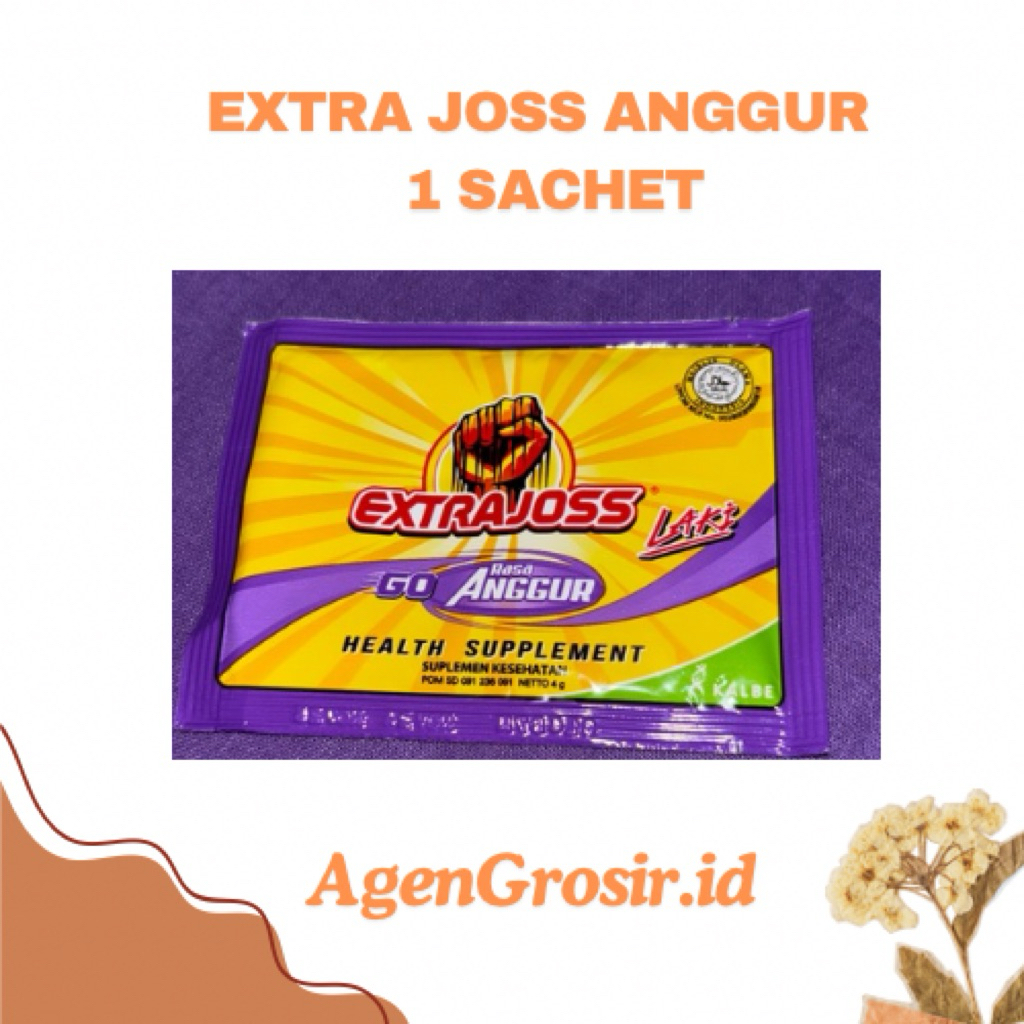 

A Grosir - Extra Joss Go 1 sachet rasa anggur