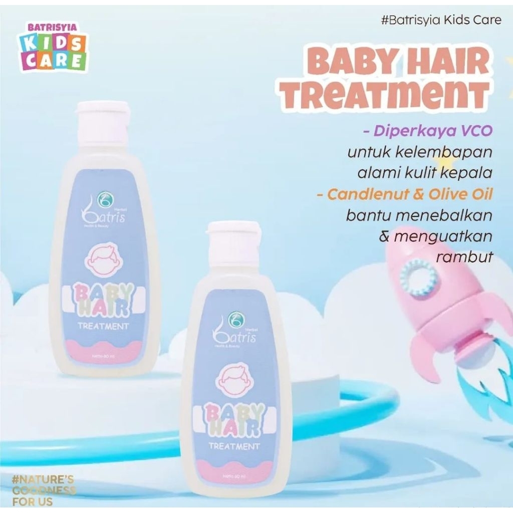 baby hair treatment / minyak rambut anak / penumbuh rambut anak / melebatkan rambut anak