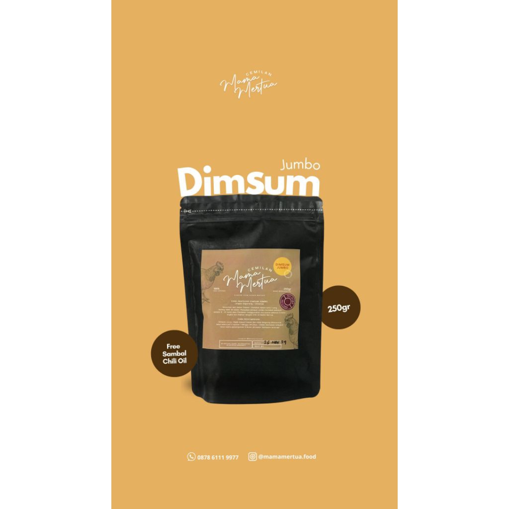 

CEMILAN MAMA MERTUA FOOD - DIMSUM JUMBO (EXTRA MEATY)