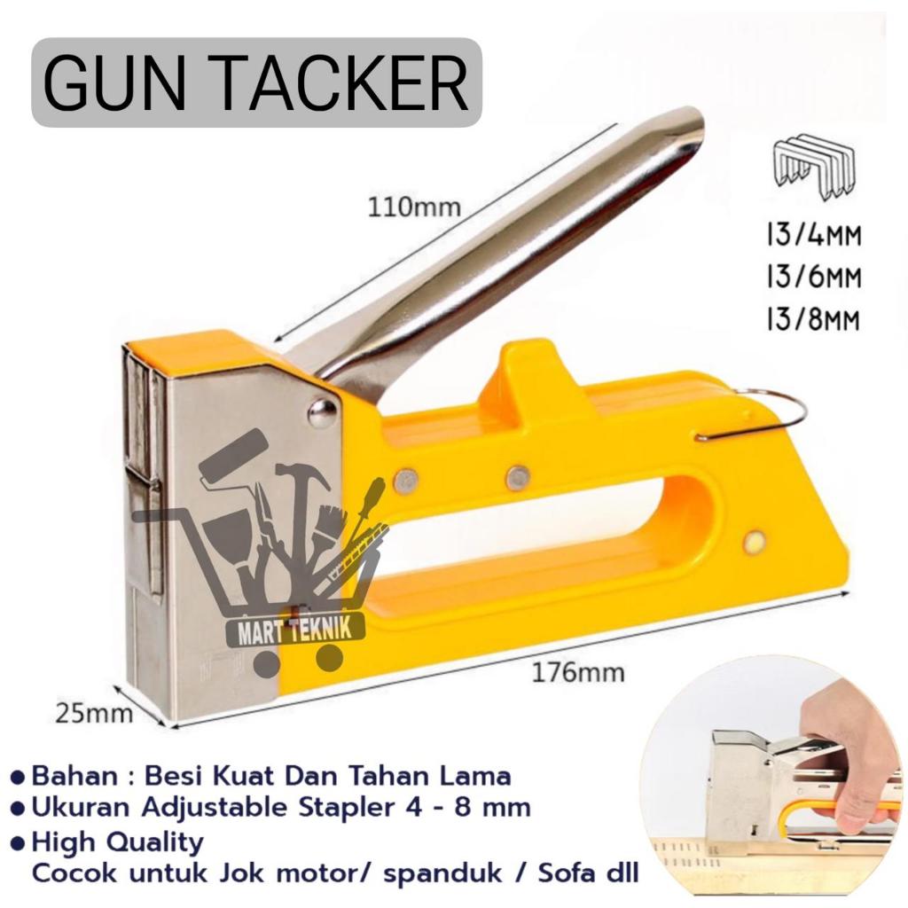 

Stapler Tembak Staples Gun Cekrekan Gun Tacker Staples Gun Serbaguna
