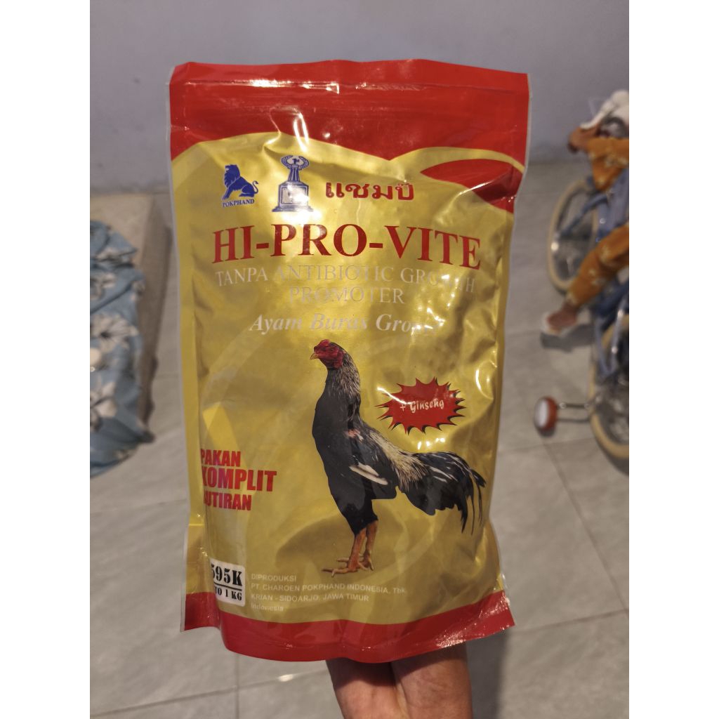 HI PRO VITE AYAM BANGKOK 595k PUR JAGO PAKAN AYAM RAWATAN SIAPAN TARUNG VITAMIN GABAH DAN GINSENG