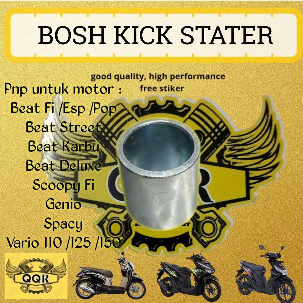 Bos slah Bosh Engkol Kick Stater HONDA Beat Vario Scoopy Genio Spacy