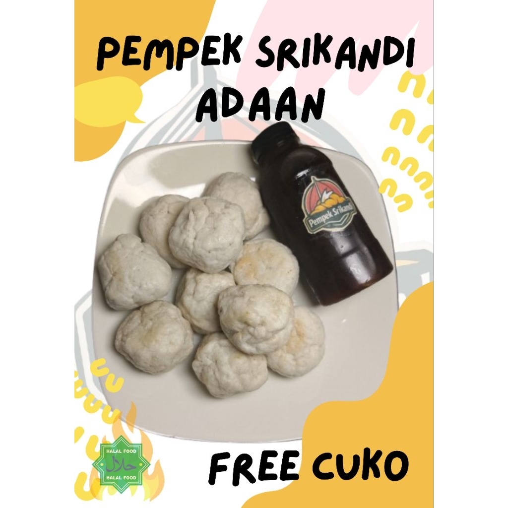 

PEMPEK ADAAN (Bukan ukuran MINI) TERLARIS KEMASAN VAKUM GRATIS CUKO