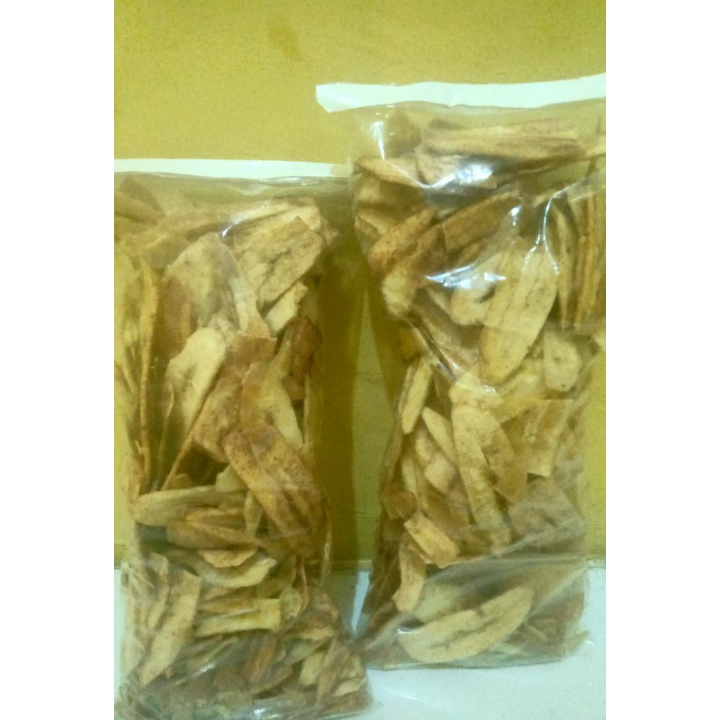 

PROMO!!! keripik pisang original rasa asin gurih 500gr.