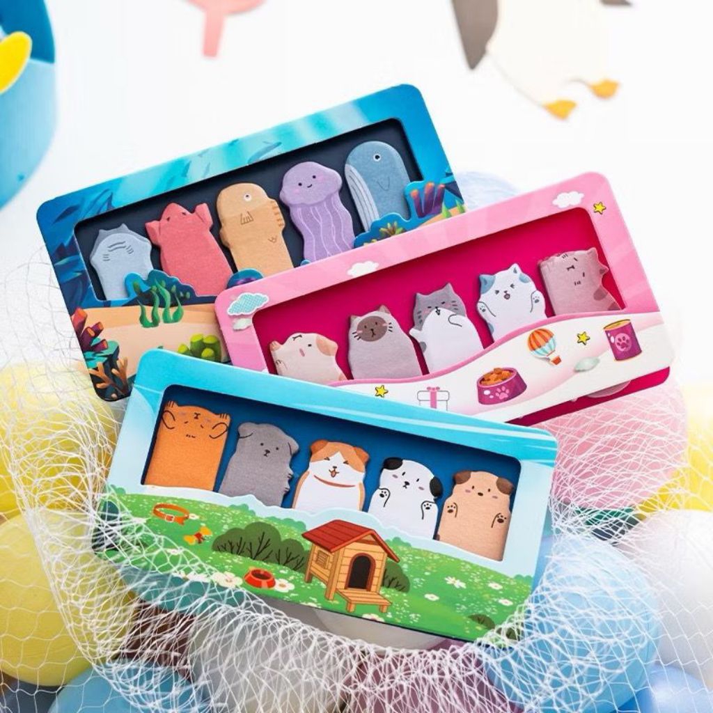 

sticky notes pembatas buku lucu pembatas buku karakter