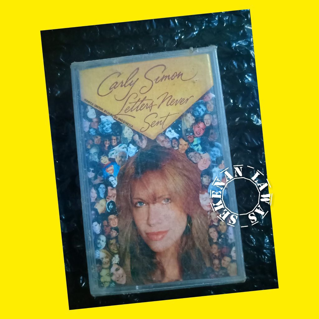 Kaset Carly Simon - Letters Never Sent (SEGEL)