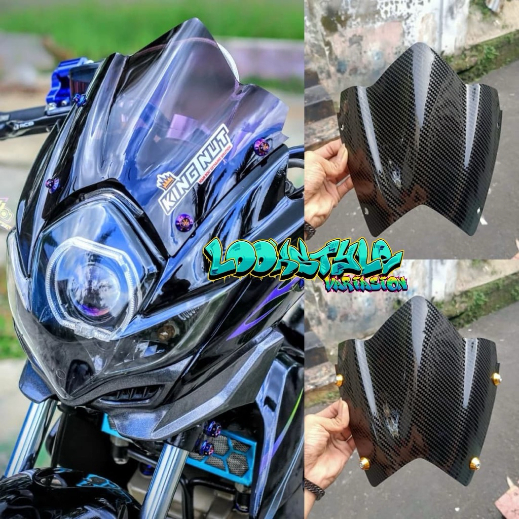Visor Satria Fu Barong Tahun 2010-2013 Visor Standart Model Jenong Kualitas Terbaik