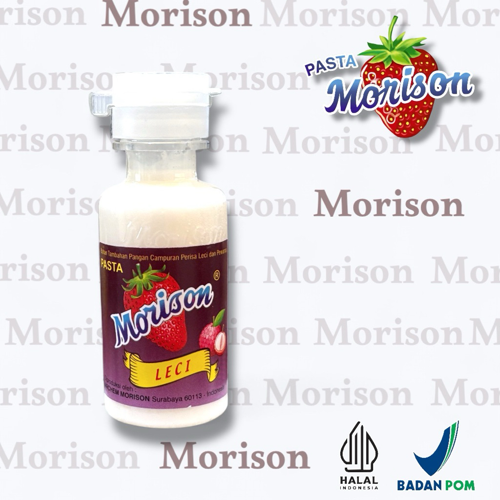 

Pasta Morison Leci Putih Perisa & Pewarna Essence