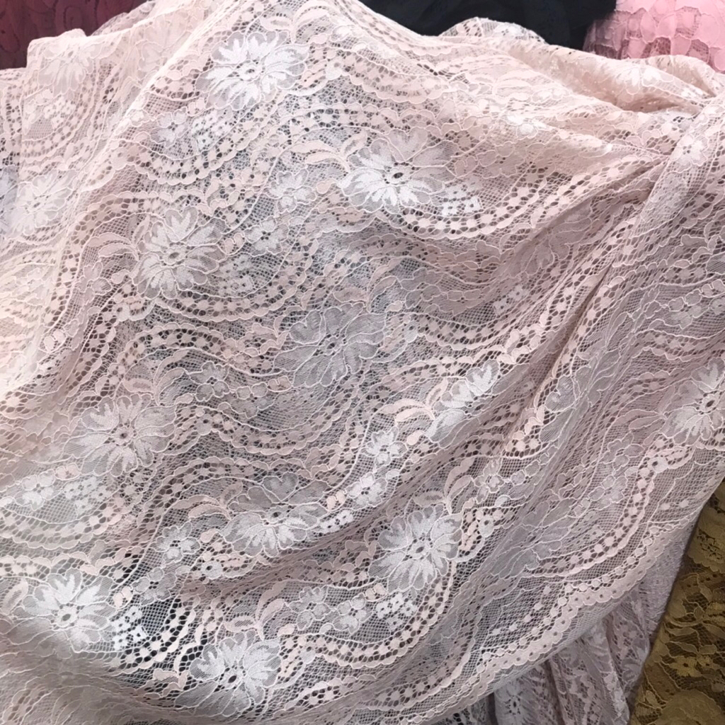 Kain Brokat Premium | Bahan brokat Import Mewah Dan Elegant | Brokat Kebaya (Harga 0,5 meter)