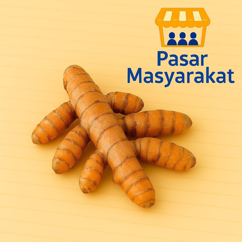 

Kunyit Rempah Segar Pasar.Masyarakat