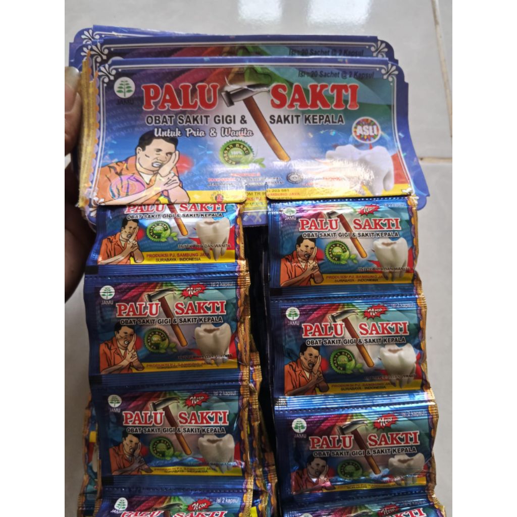 palu sakti (untuk sakit gigi)