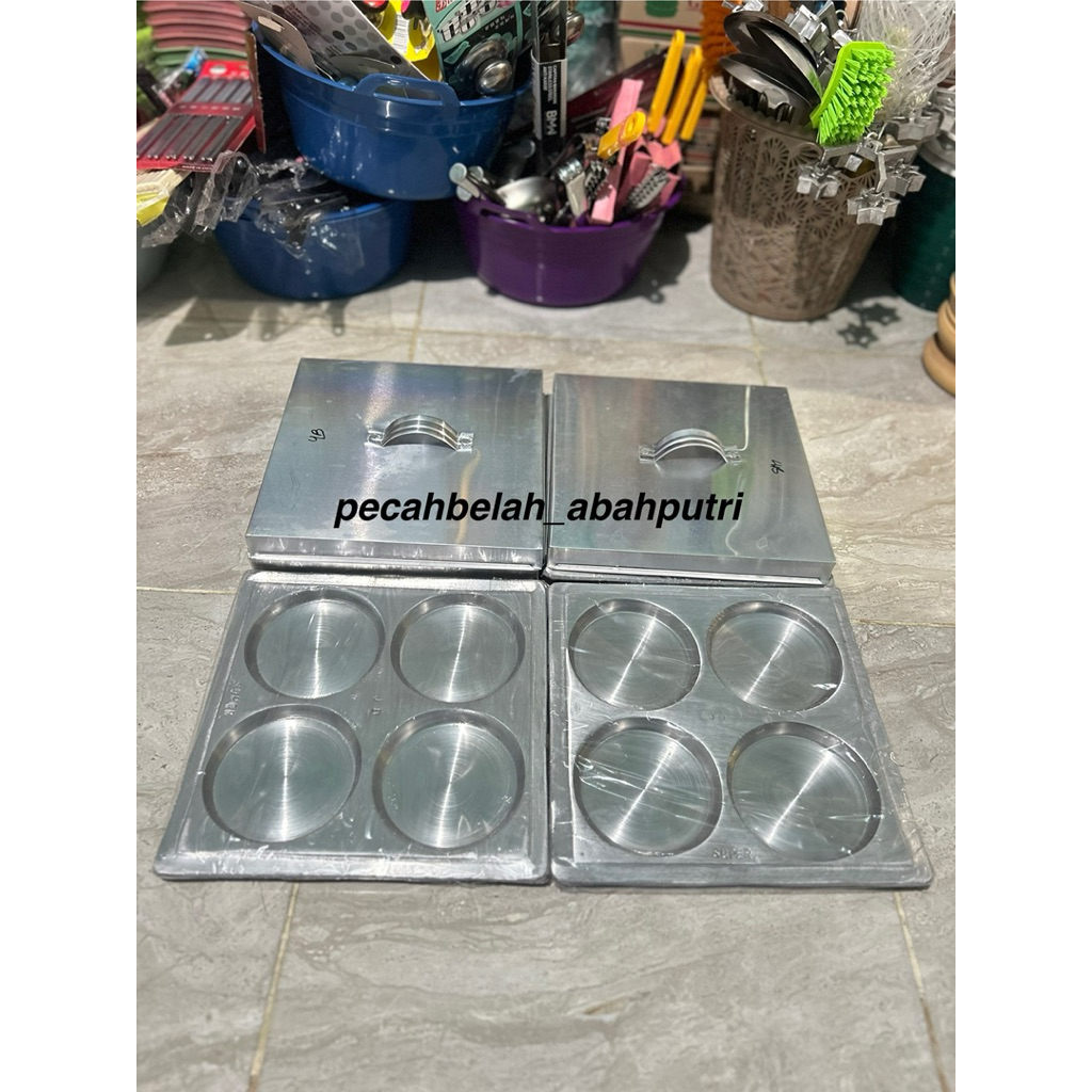 Cetakan terang bulan mini+tutupnya