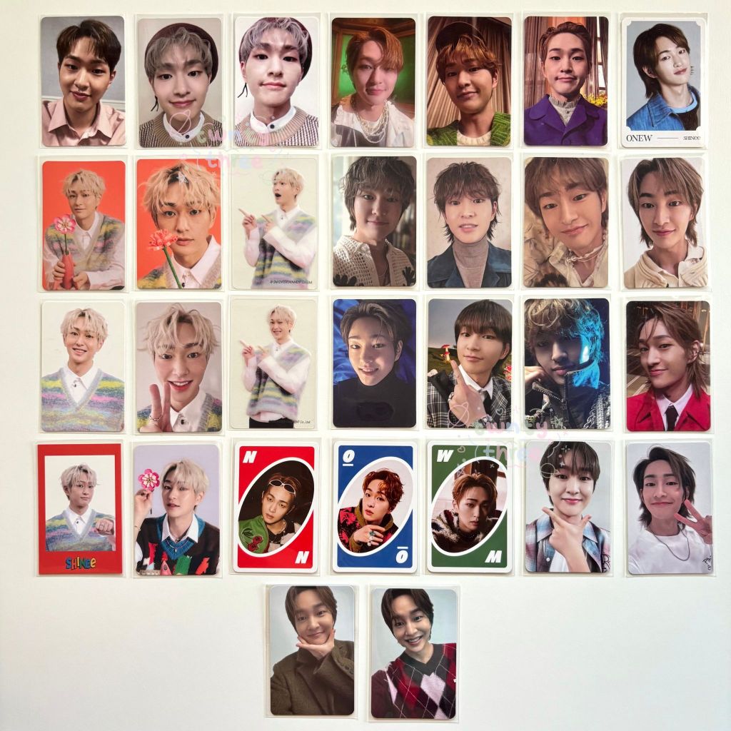 Photocard PC SHINee Onew Jinki