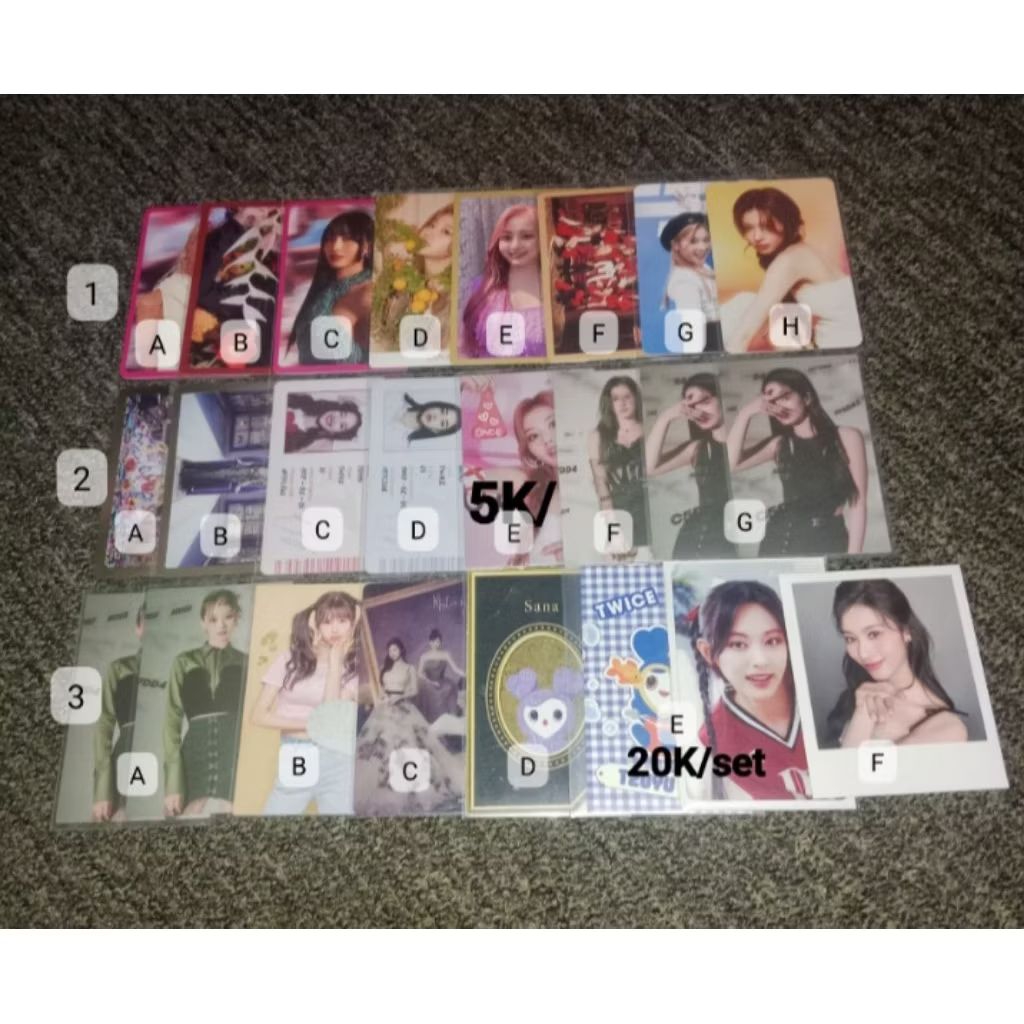 [CLEARANCE SALE] PC TWICE NAYEON JEONGYEON MOMO SANA JIHYO MINA DAHYUN CHAEYOUNG TZUYU