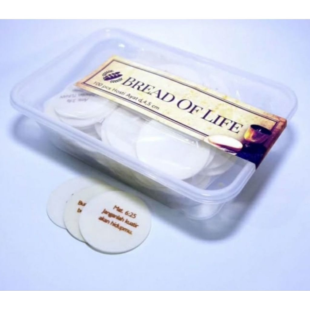 

Hosti Ayat Ukuran Besar isi 50 Pcs