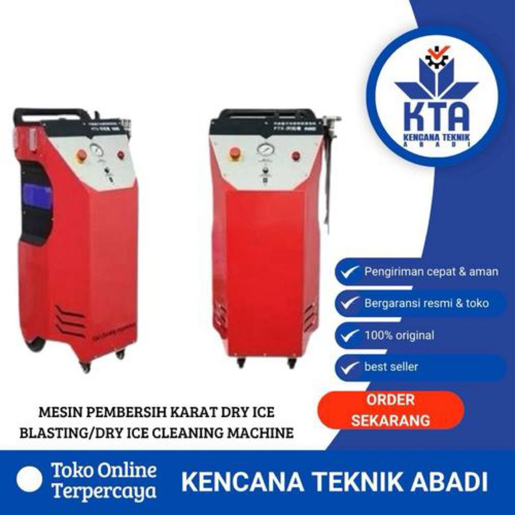 MESIN PEMBERSIH KARAT DRY ICE BLASTING/DRY ICE CLEANING MESIN