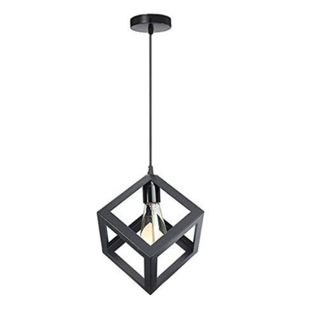 Lampu gantung hias kubus minimalis / Lampu gantung hias mini bar cafe model kubus
