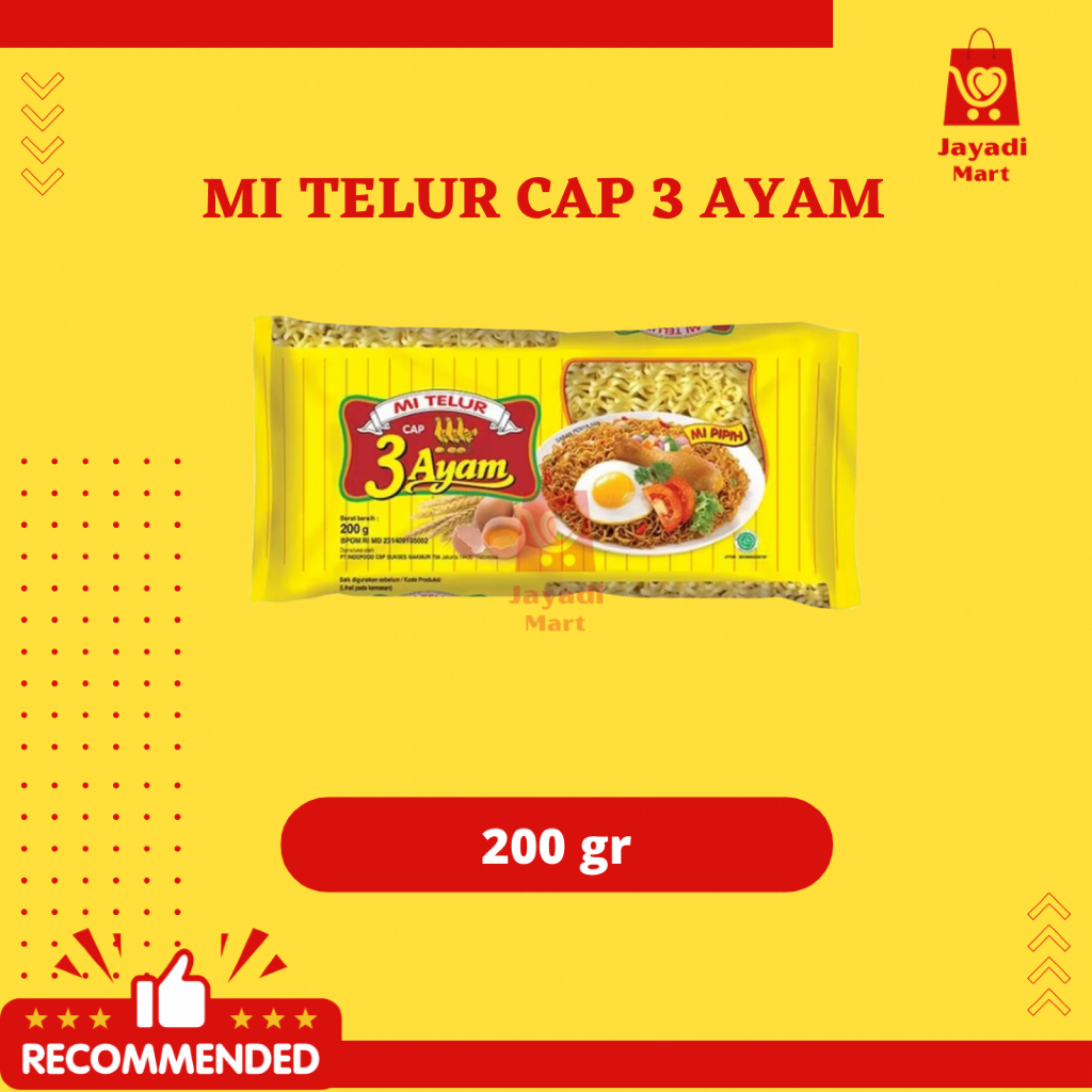 

MIE TELOR CAP 3 AYAM / MIE TELOR 3 AYAM ECERAN TERMURAH COD