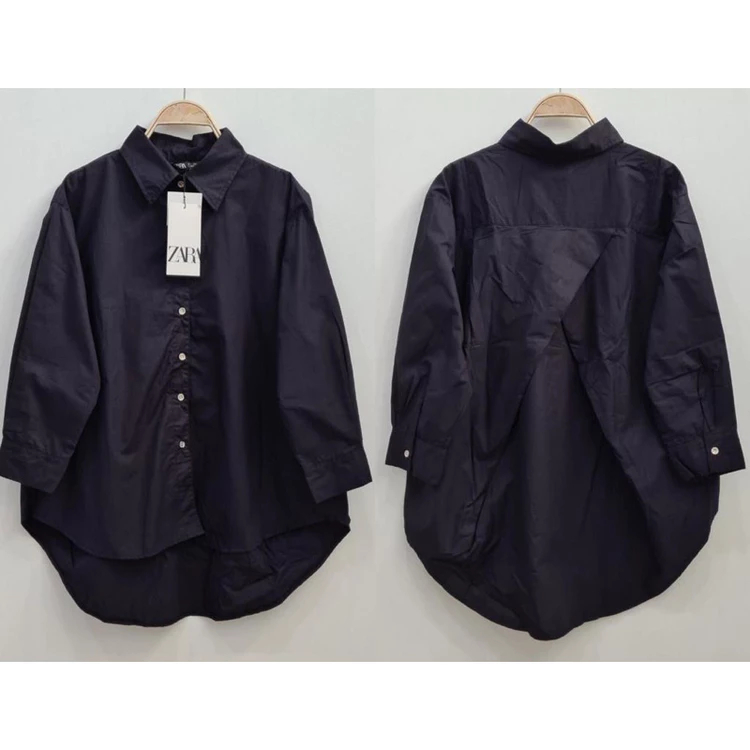 Kemeja Blus Wanita LD120 Muslimah Polo Linen