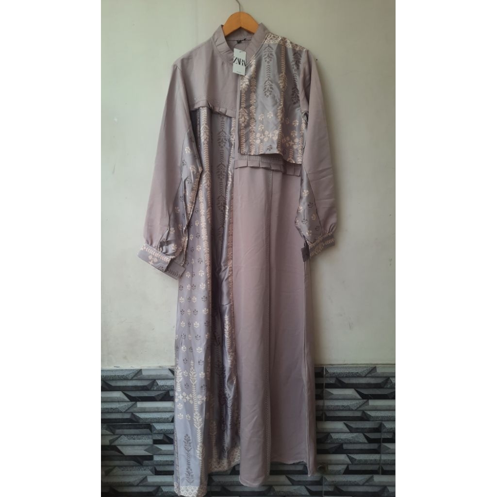 SALE..gamis silk sutera premium ld 110-120