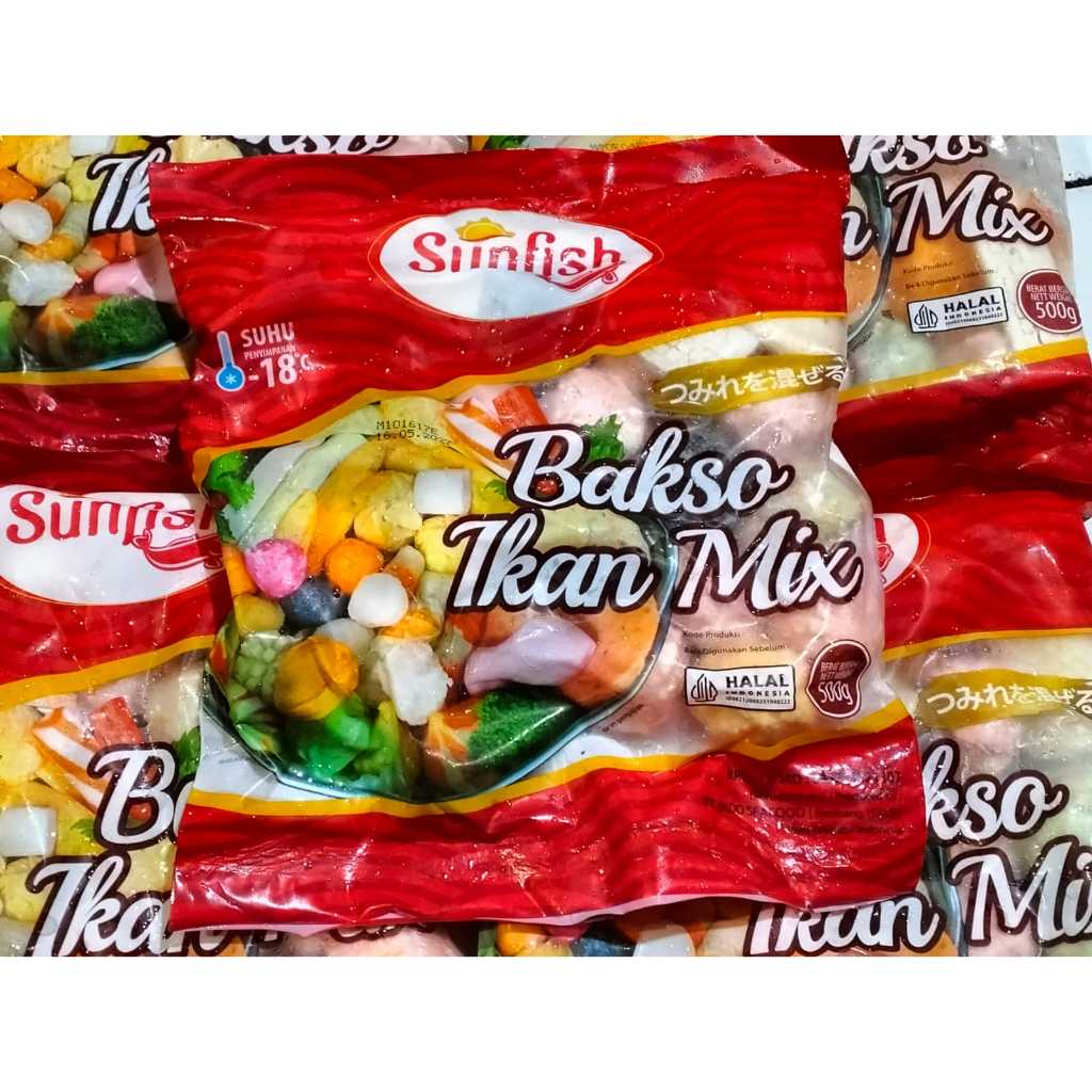 

sunfish bakso ikan mix 500gr