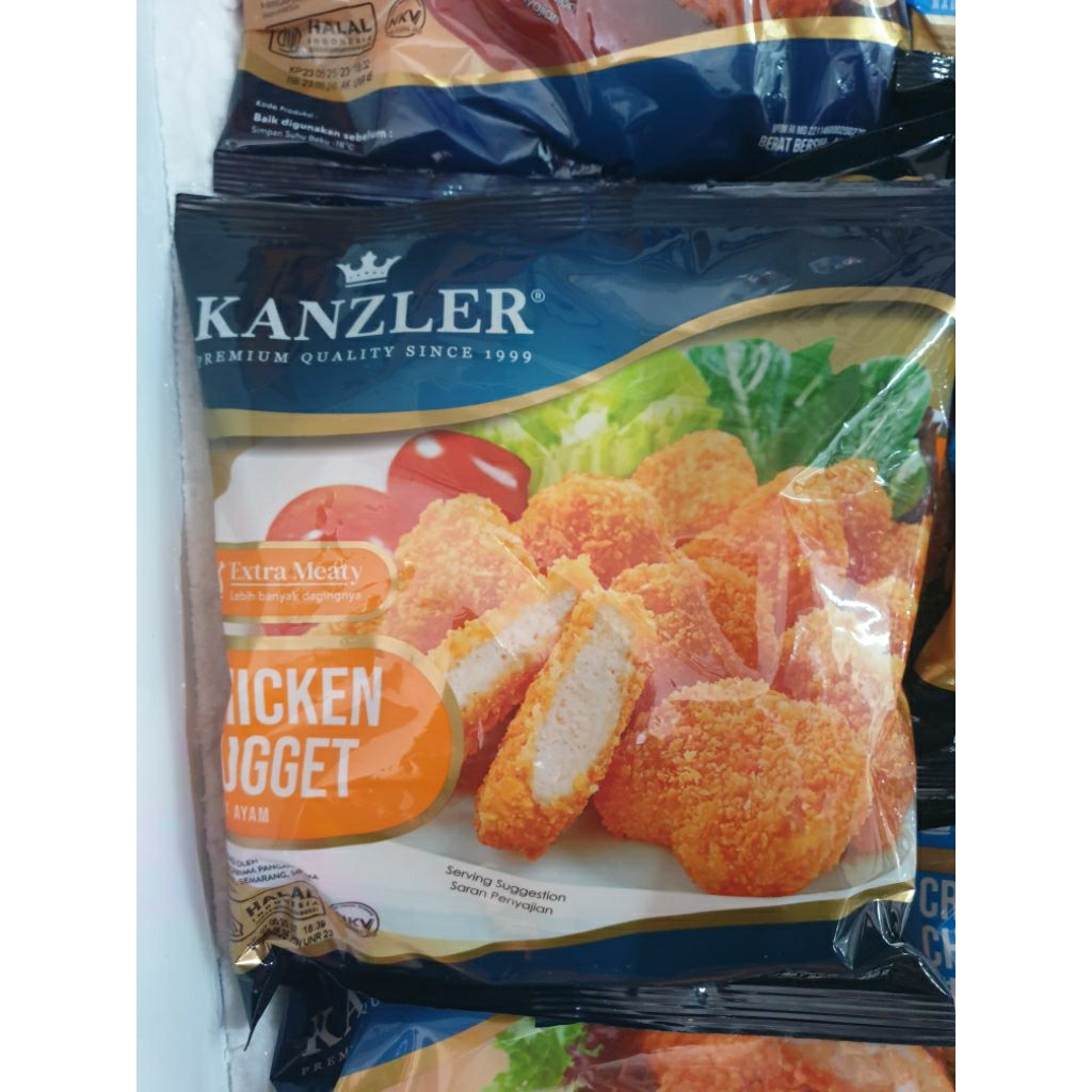 

Kanzler Chiken Nugget Premium 450gram
