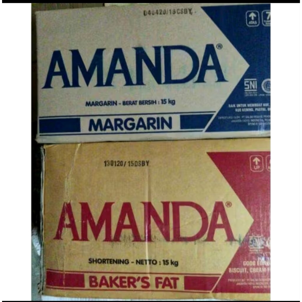 

Amanda baker's fat margarin putih repack