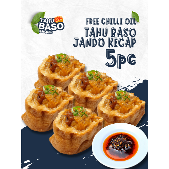 

Tahu Baso Premium Toping JANDO KECAP 10 PCS – Daging Asli 100% + Free Sambal Chilli Oil / Spicy Mayo