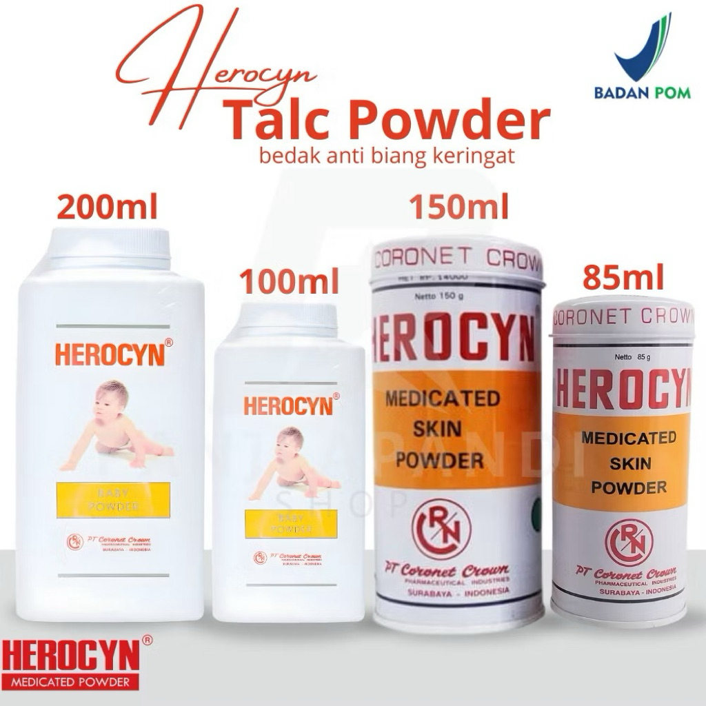 Herocyn Talc Powder Herocyn Baby