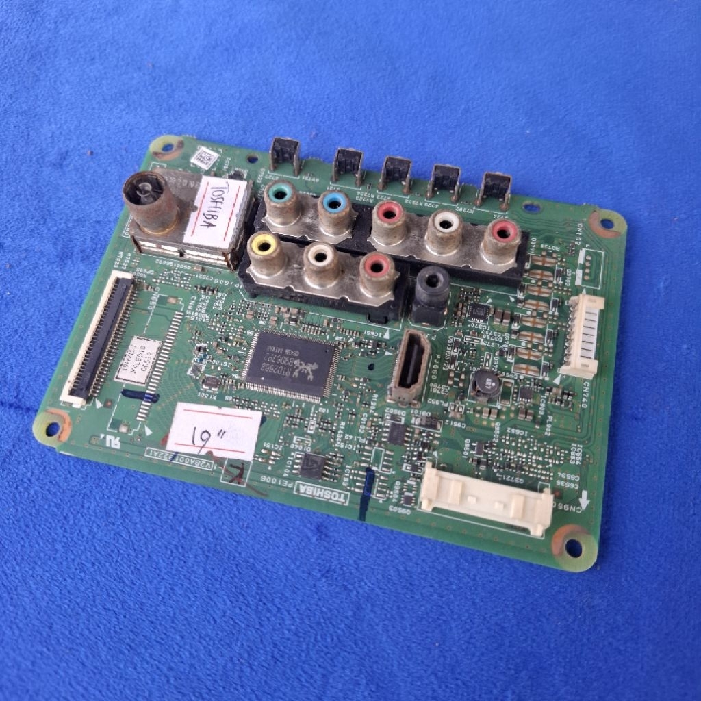 MAINBOARD MOTHERBOARD MESIN TV TOSHIBA 19INCH COPOTAN SECOND