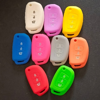 Sarung silikon kunci Hyundai santa fe & Hyundai tucson case kunci