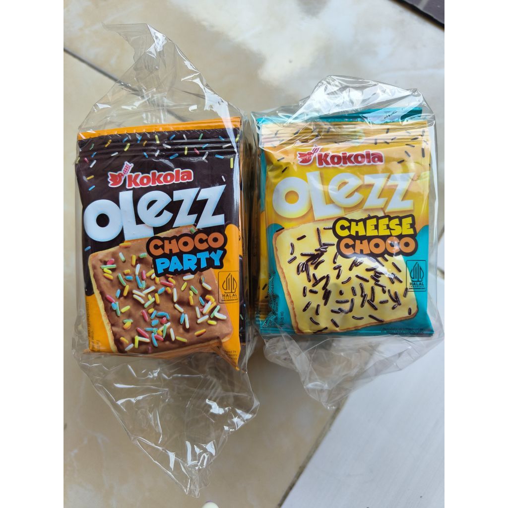 

(1 PACK = 20 PCS) KOKOLA OLEZZ CHOCO PARTY CHEESE