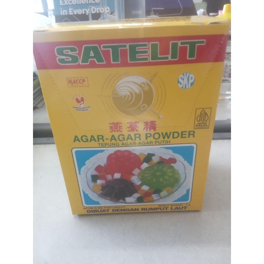

agar-agar satelit super/satelit Sriti/tepung agar-agar