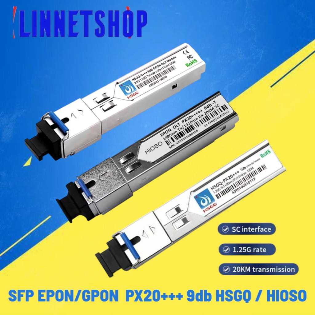 Mikrobits sfp C+++ 9db sfp 10db SFP EPON or GPON - LN