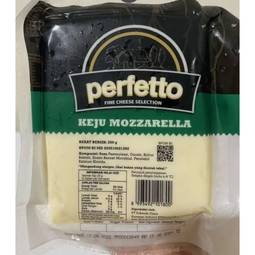 

PERFETTO MOZZARELA VACUUM 250gr