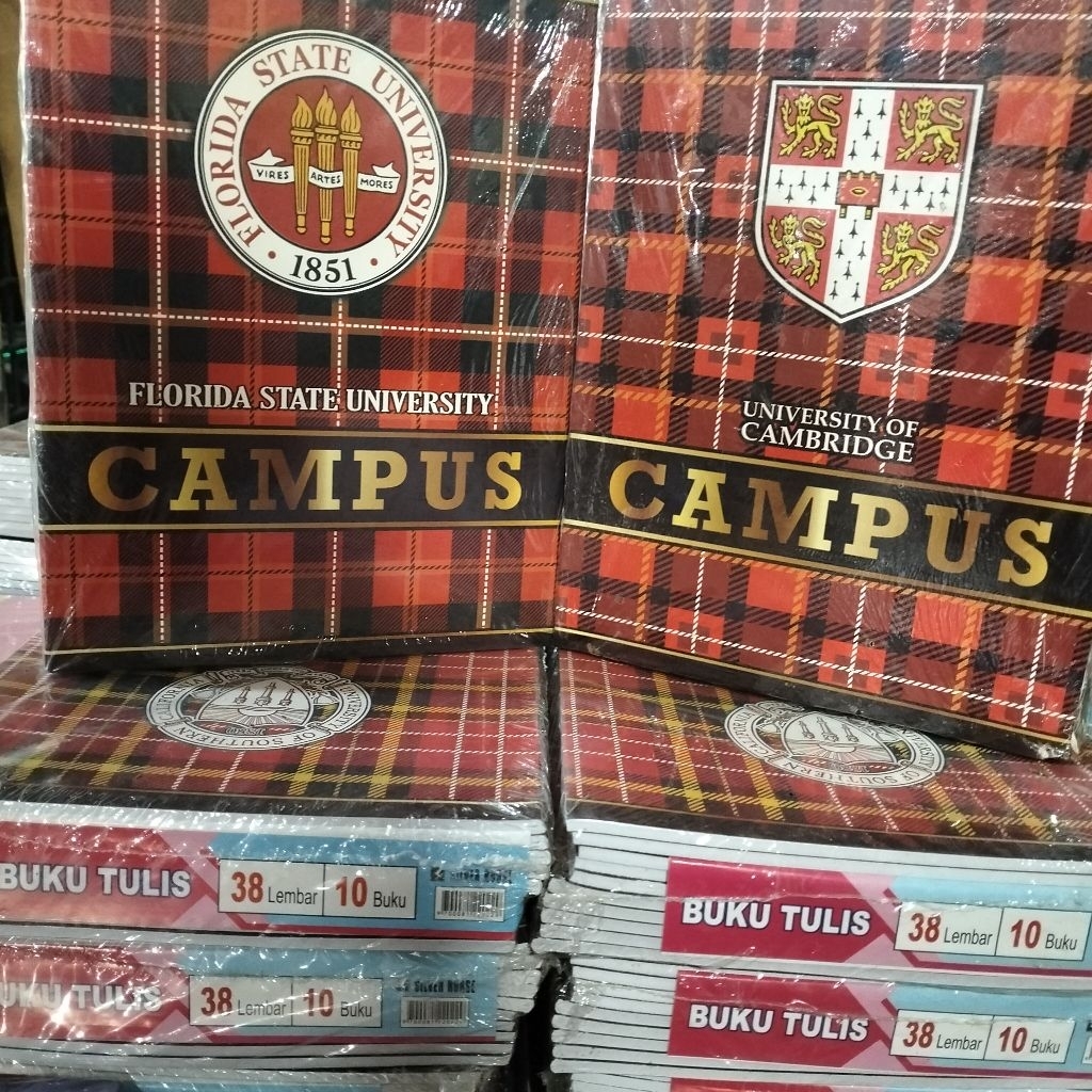 

Promo Buku Tulis Polos Sampul Campus Isi 38 Lembar 1 Pack isi 10