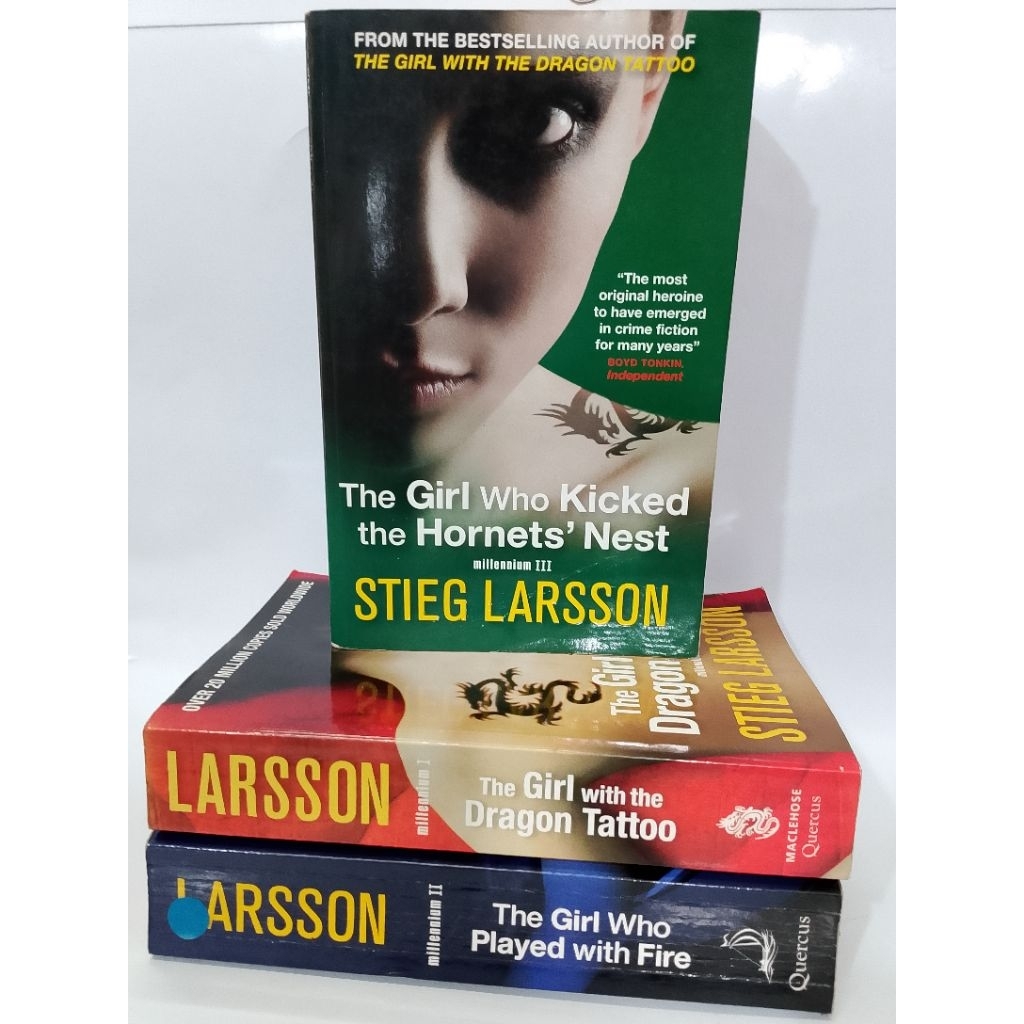 Novel Inggris Bekas - STIEG LARSSON 3 Millenium Series
