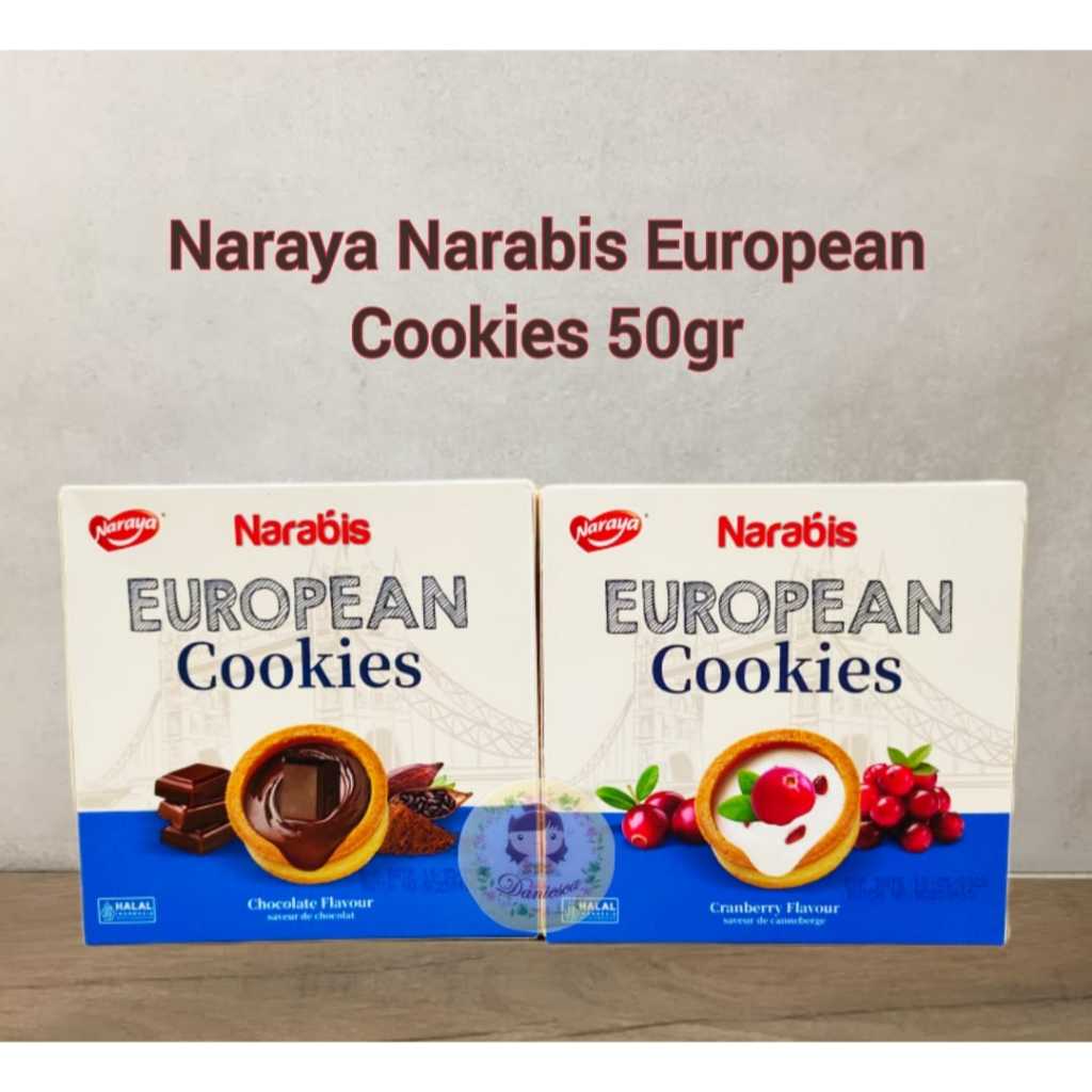 

Naraya Narabis European Cookies 50gr (ds bgr)