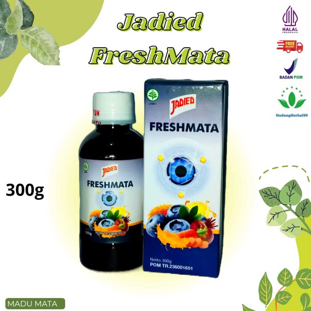 

Jadied Freshmata Madu untuk kesehatan mata 300G