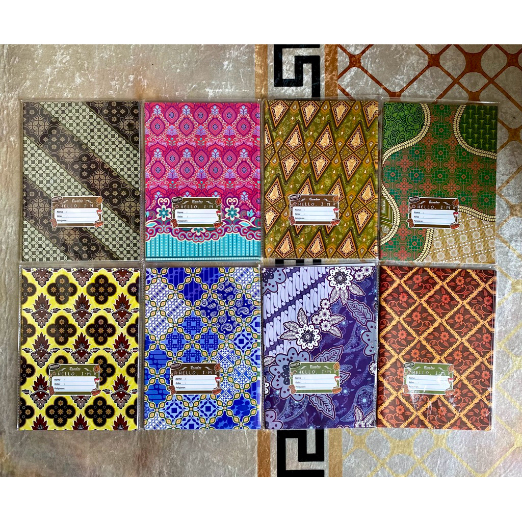 

GROSIR SAMPUL BUKU BAMBOO KWARTO (SIDU) BATIK