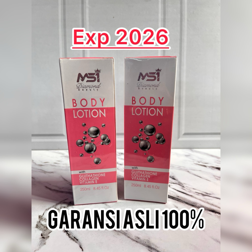 PRODUK ORI MSI  DIAMOND BEAUTY BODY LOTION