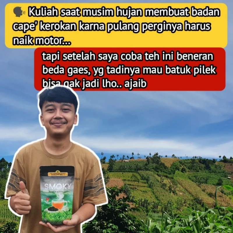 

Smoky Tea | Teh Antioksidan Tinggi | Resep Teh Sehat Peninggalan Jepang | Detoks Usus Herbal BPOM