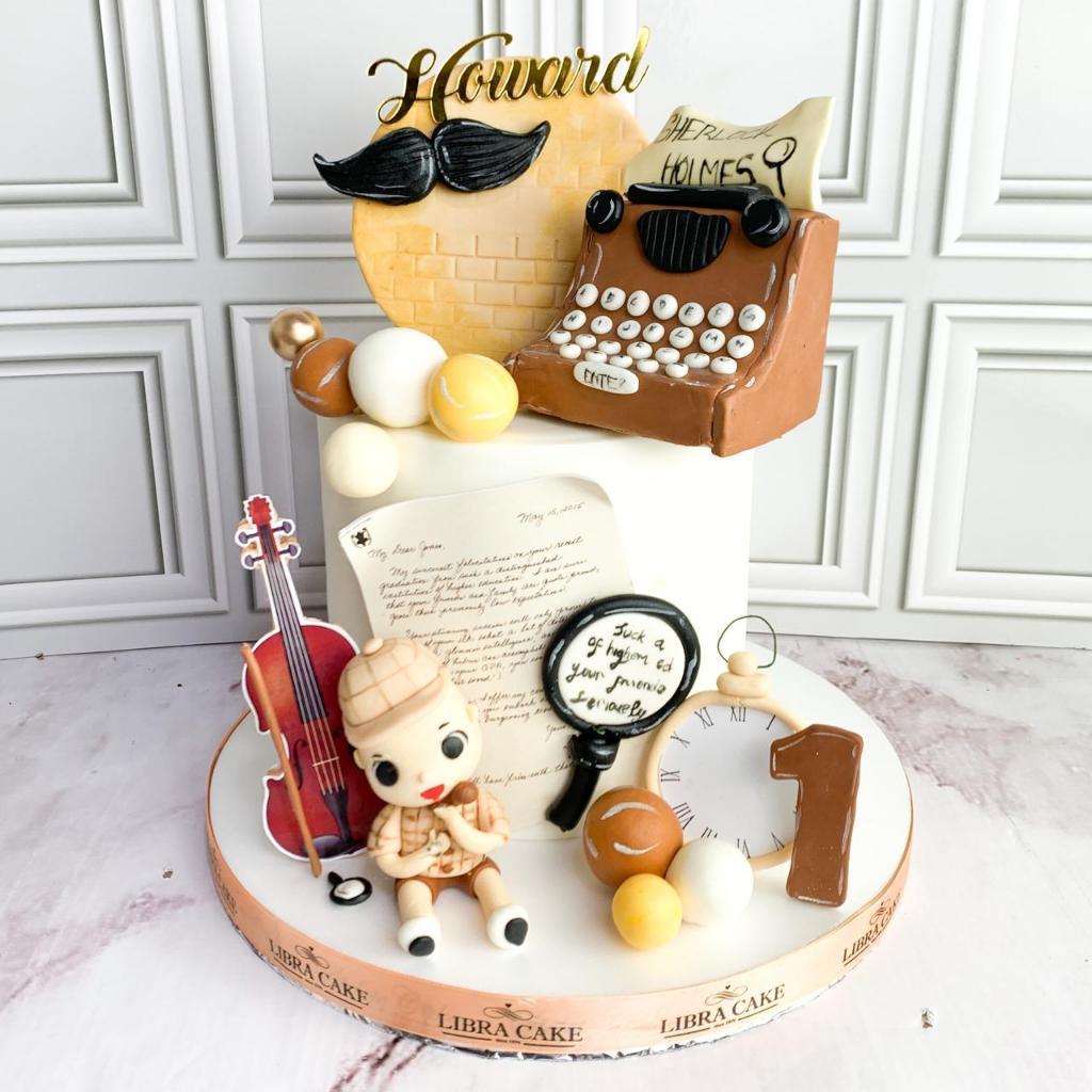 

Kue Ulang Tahun/Birthday Cake/Kue Ultah tema Detektif/Kue Birthday Jakarta