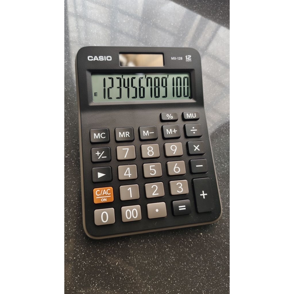

Kalkulator Casio MX 12B Black