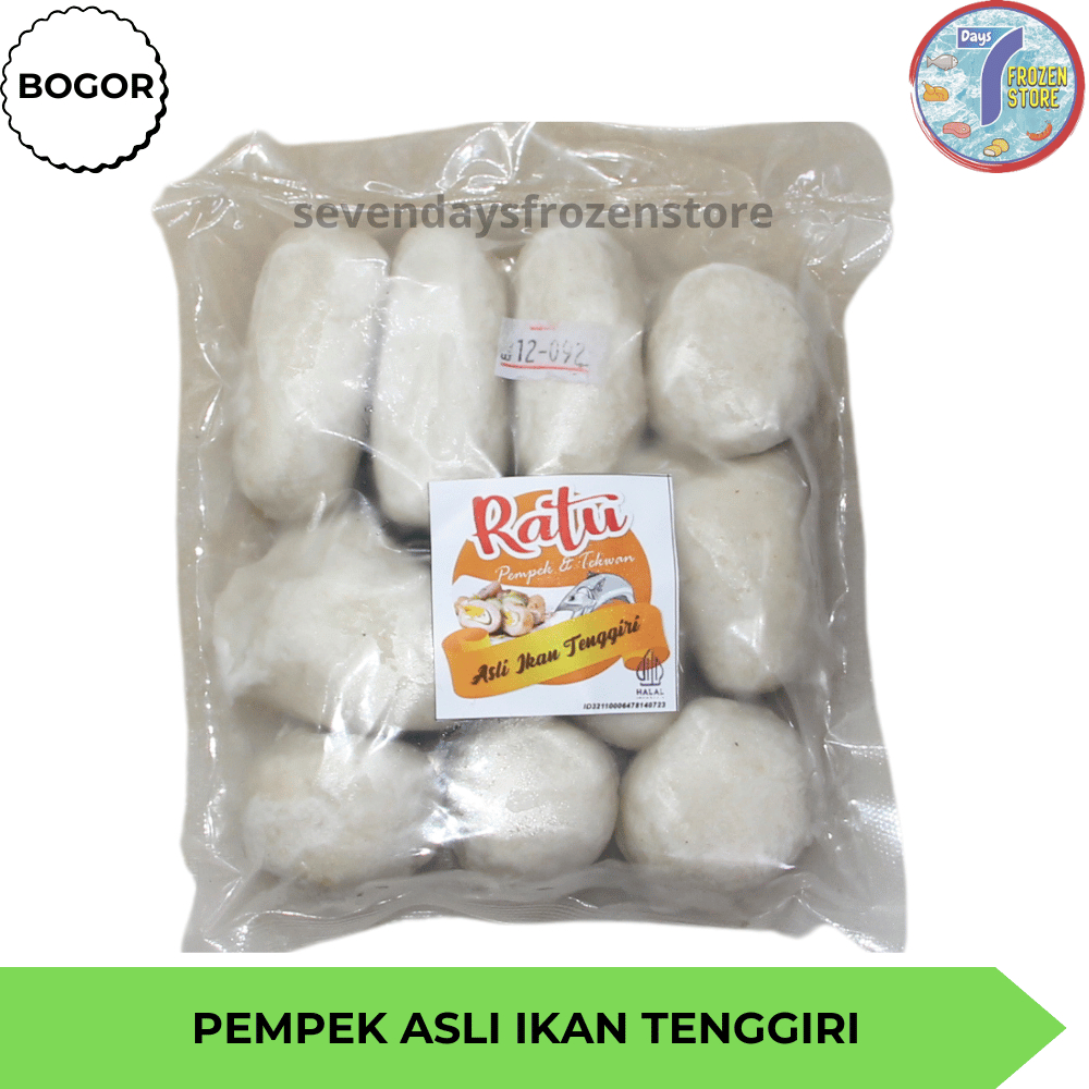 

Pempek Asli Ikan Tenggiri Beku Frozen Halal