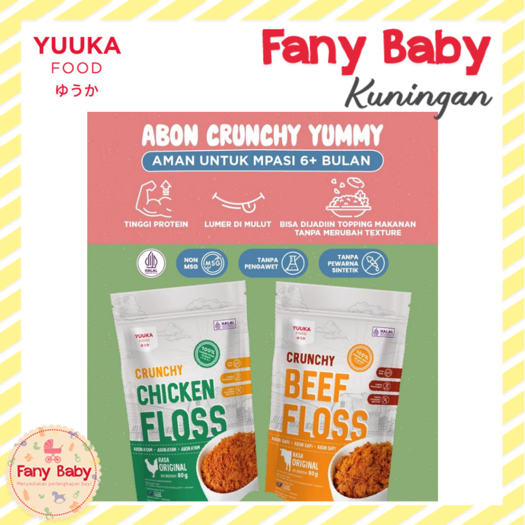 

YUUKA CRUNCHY FLOSS ABON 80GR