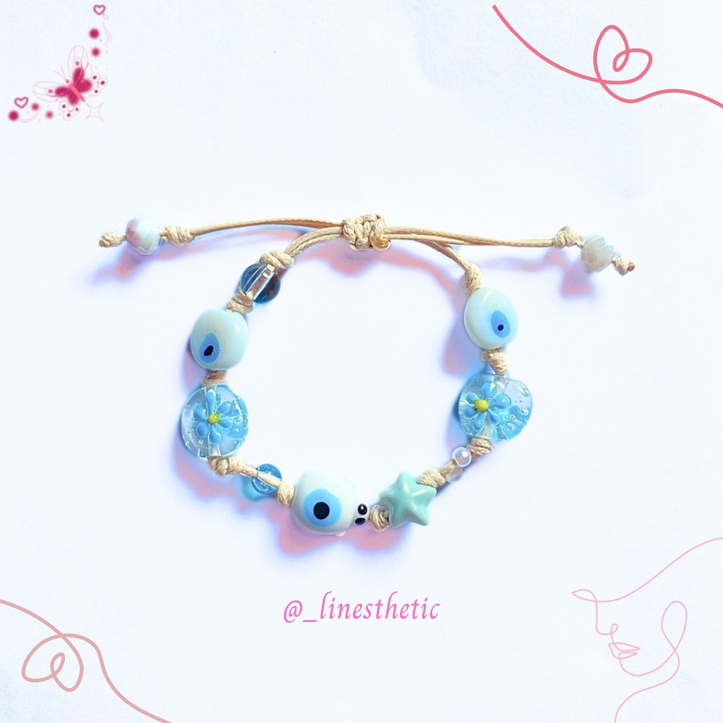 Gelang Custom / Gelang tali / Gelang Aksara Jawa / Gelang aesthetic