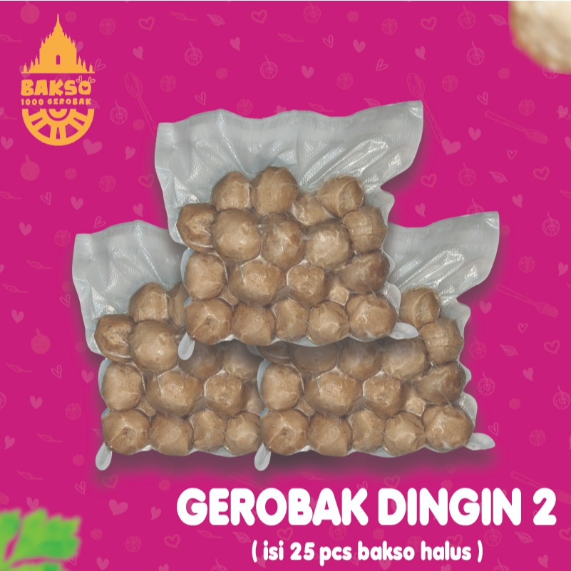 

Bakso halus frozen isi 25 pcs